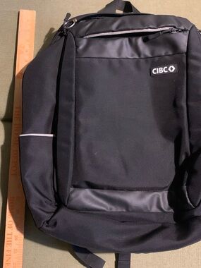 Black Men's Backpack - Professional Commuter Laptop Bag